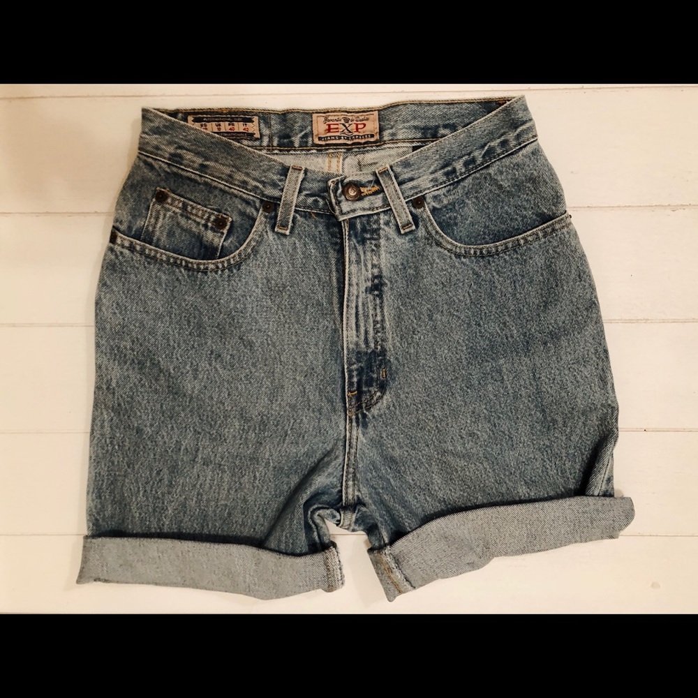 High waisted shorts